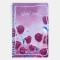 Libreta A5 Estampada Diseño Rosa 02