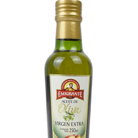 ACEITE DE OLIVA EXTRA VIRGEN EMIGRANTE BOT 250 ML ACEITE DE OLIVA EXTRA VIRGEN EMIGRANTE BOT 250 ML