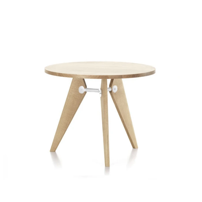 Mesa de comedor Gueridon 95 cm Blanco