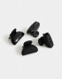 Broches Sets Classic Set De Broches - Negro