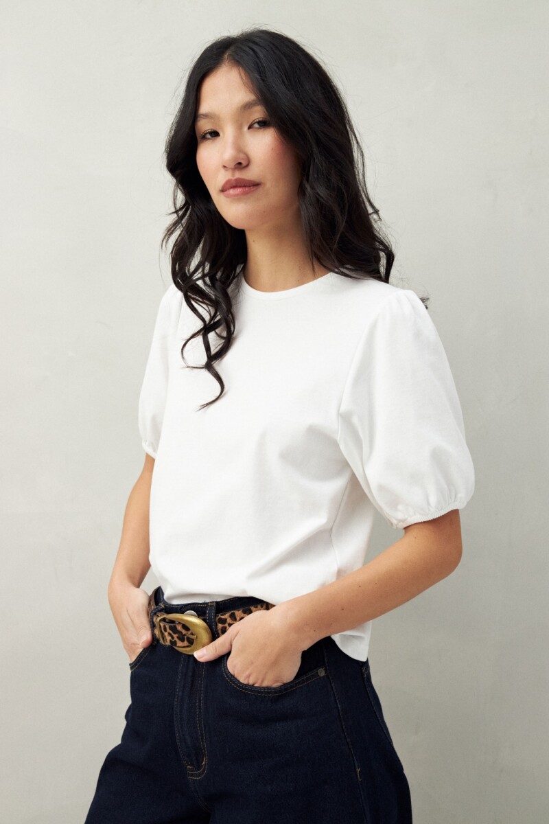 REMERA VELORA Blanco