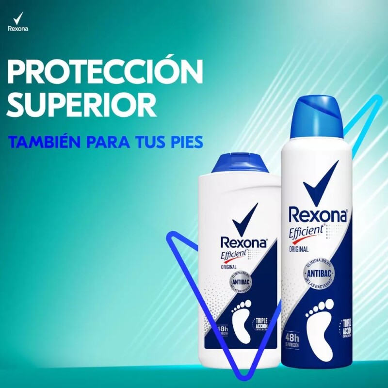 Talco Pédico Rexona Efficient 200 g Talco Pédico Rexona Efficient 200 g