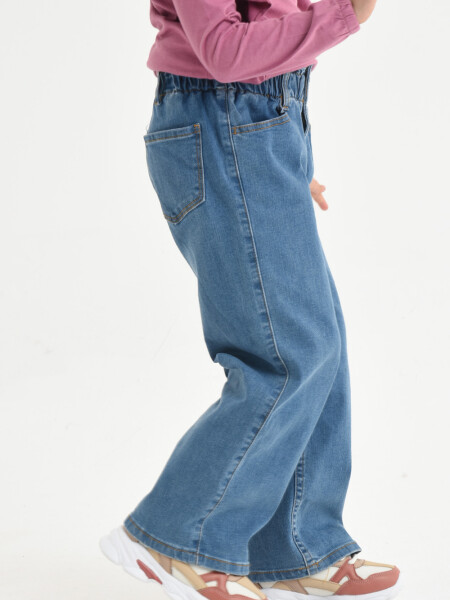 Pantalón de jean oxford Azul Claro