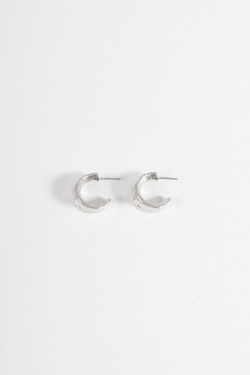 Aros texture plateado