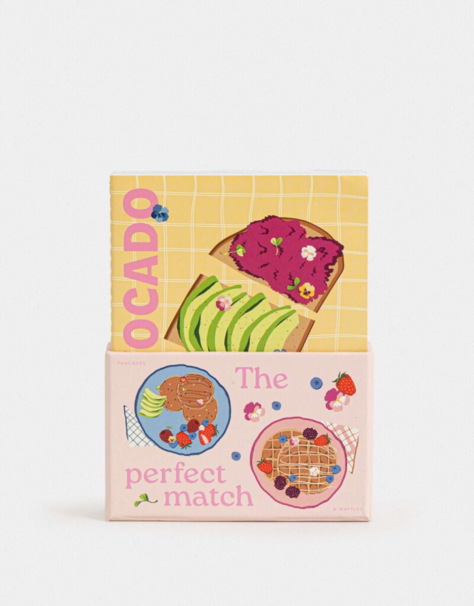 Set De Libretas The Perfect Match - Combinacion Multicolor 