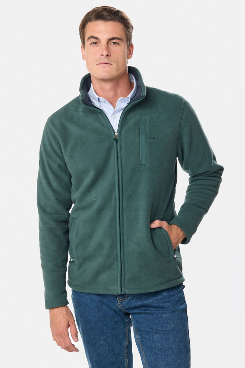 CAMPERA POLAR DE ABRIGO - Verde 