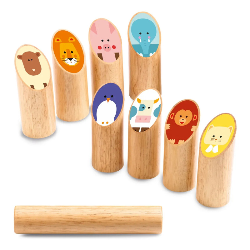 Juego de Bolos Infantil Kyyanimo Djeco Juego de Bolos Infantil Kyyanimo Djeco