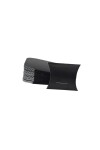 Pack x 100 - estuche pillow 7 x 8 cm. NEGRO