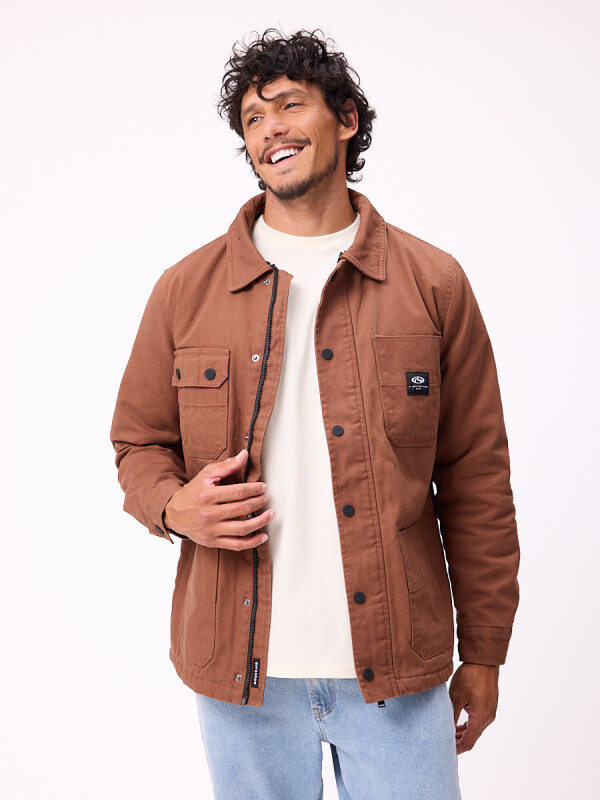 SOBRECAMISA SEVERIN RUSTY MarrÓn