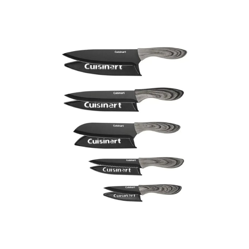Juego de 5 cuchillos c/estuche advantage negro Cuisinart Juego de 5 cuchillos c/estuche advantage negro Cuisinart