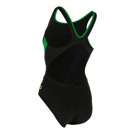 Malla De Baño Phelps Team Splice Mujer 18 VERDE-NEGRO