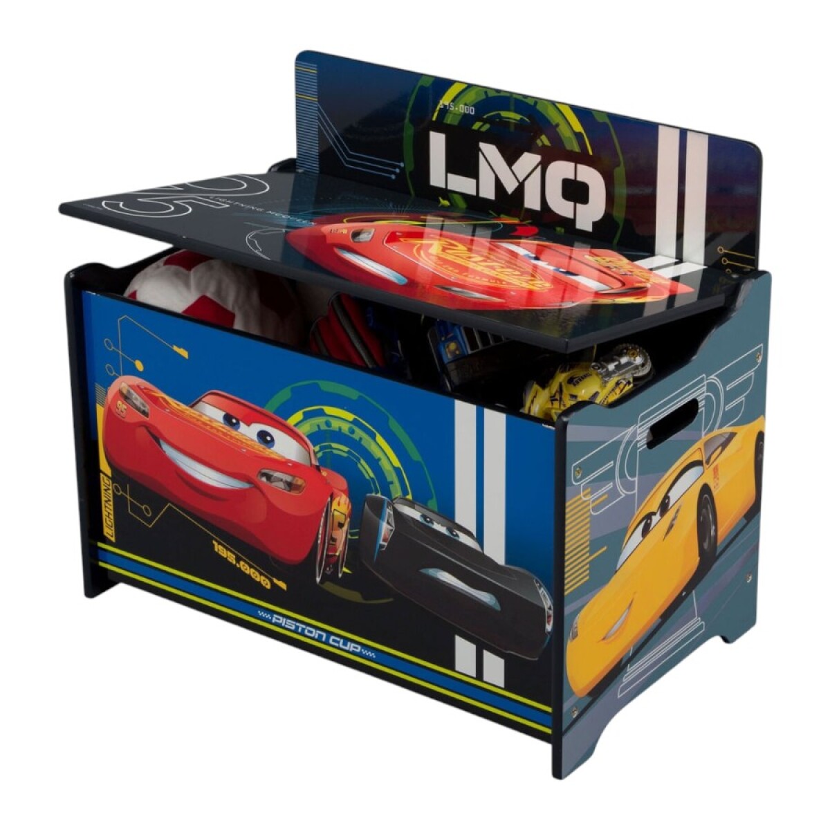 Baúl De Juguetes Disney Cars 