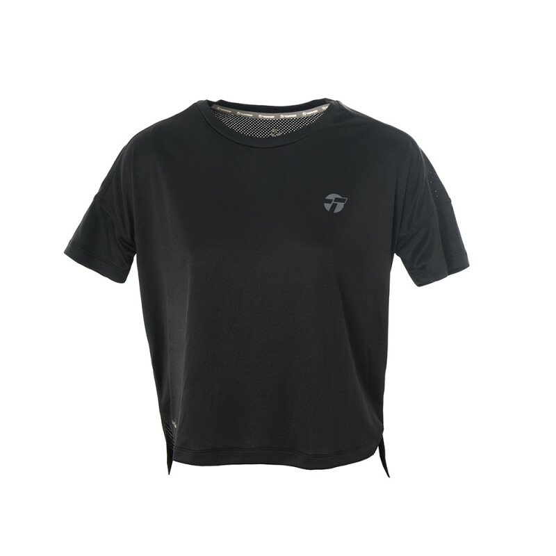 T-SHIRT MC WMN RNG UP crudo tofu NEGRO