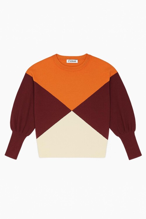 Sweater geométrico LACRE