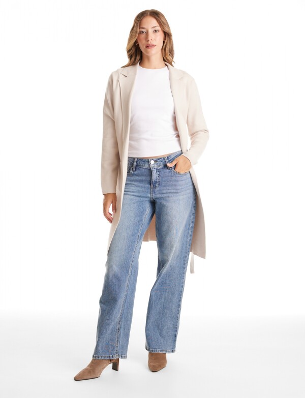 Chaqueta De Punto BEIGE