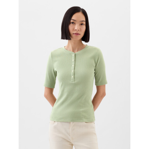 V-SS RIB HENLEY DESERT SAGE