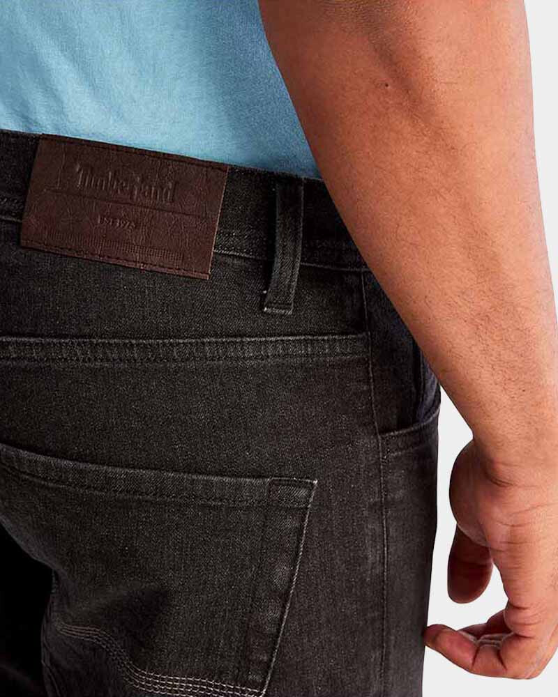 Jean Stretch Hombre Black Rinse