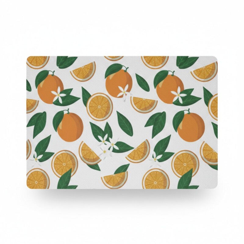 INDIVIDUAL RECT DIS NARANJA Unica