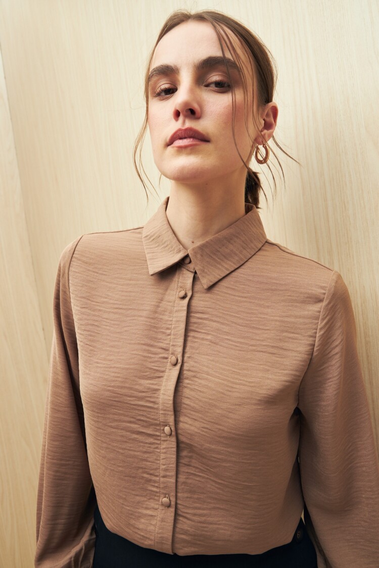 CAMISA BLISSTINA Marron