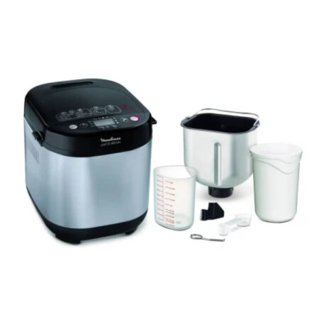 Panificadora Moulinex Pain & Délices Capacidad De 1 Kg 20 Programas Automáticos Prepara Yogur Panes Y Mermeladas 20 Programas Automáticos Prepara Yogur Panes Y Mermeladas