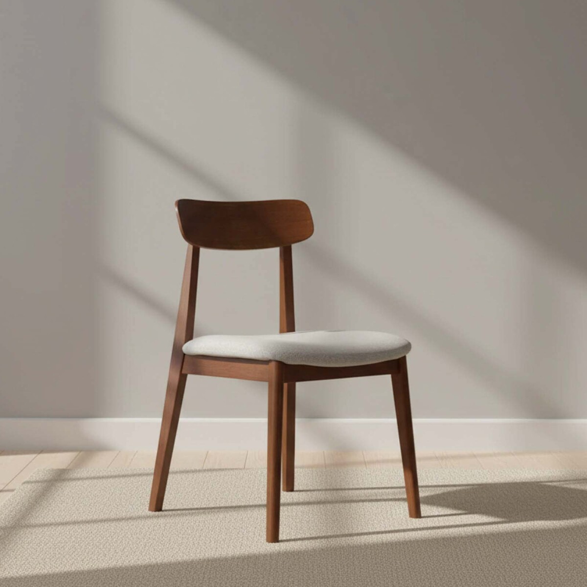 SILLA DE COMEDOR - MADERA MARRON DANN 