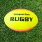 Pelota Rugby de Goma Amarilla