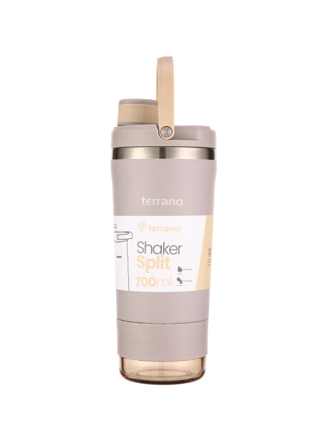Botella Térmica Shaker Split 700 ml Gris