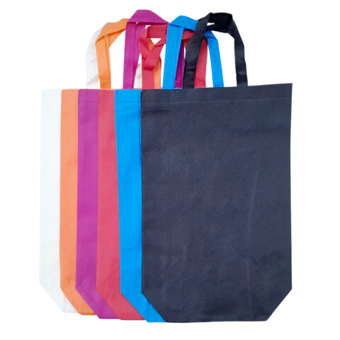 Bolsa TNT reforzada con fuelle 35x40x12cm Bolsa Tnt Reforzada Con Fuelle 35x40x12cm