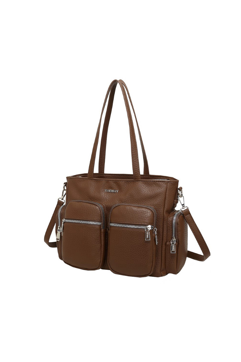 Cartera Trendy Marrón
