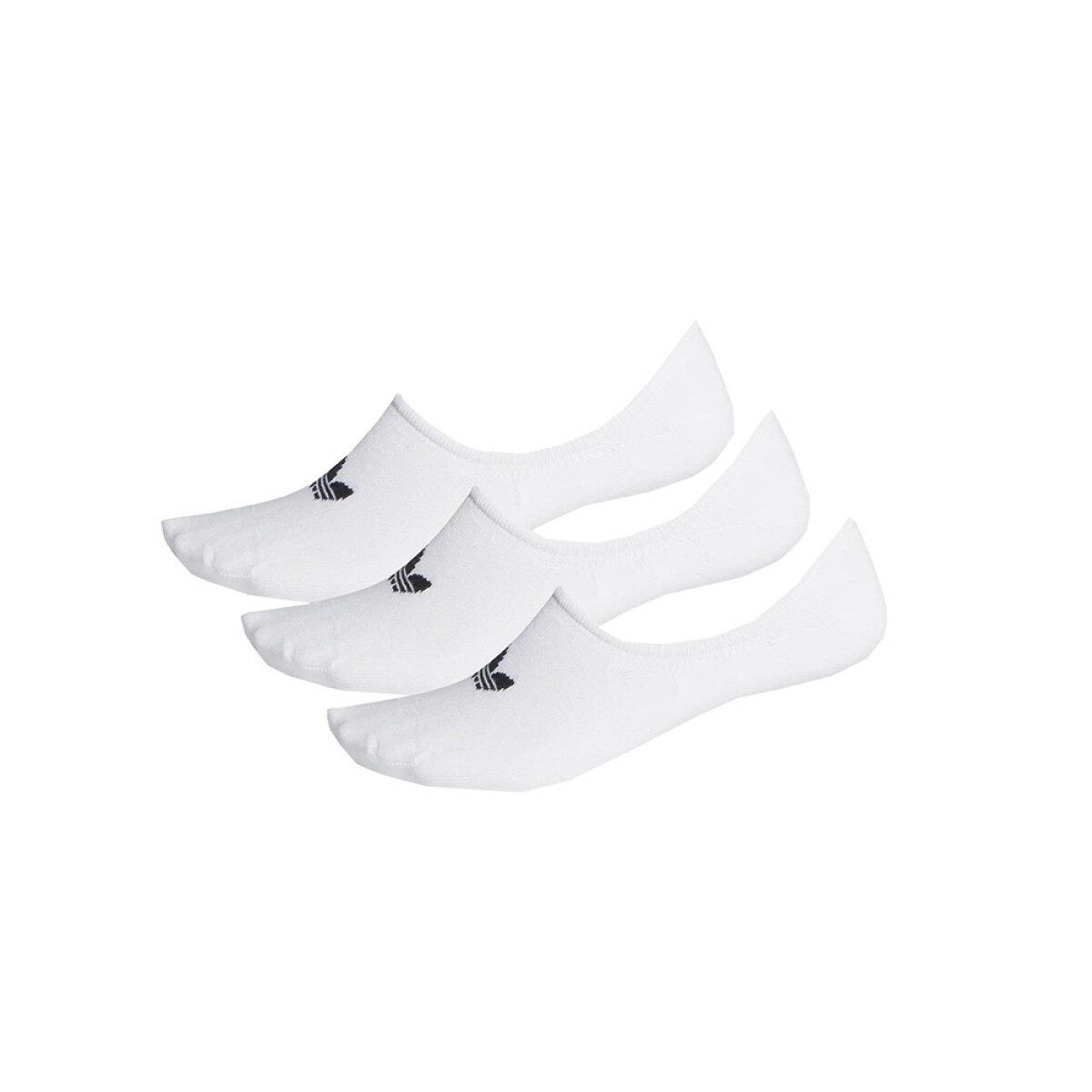 3 PACK adidas LOW CUT SOCK - WHITE 