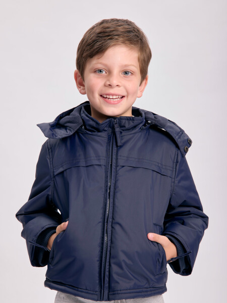 Campera nylon Azul Marino