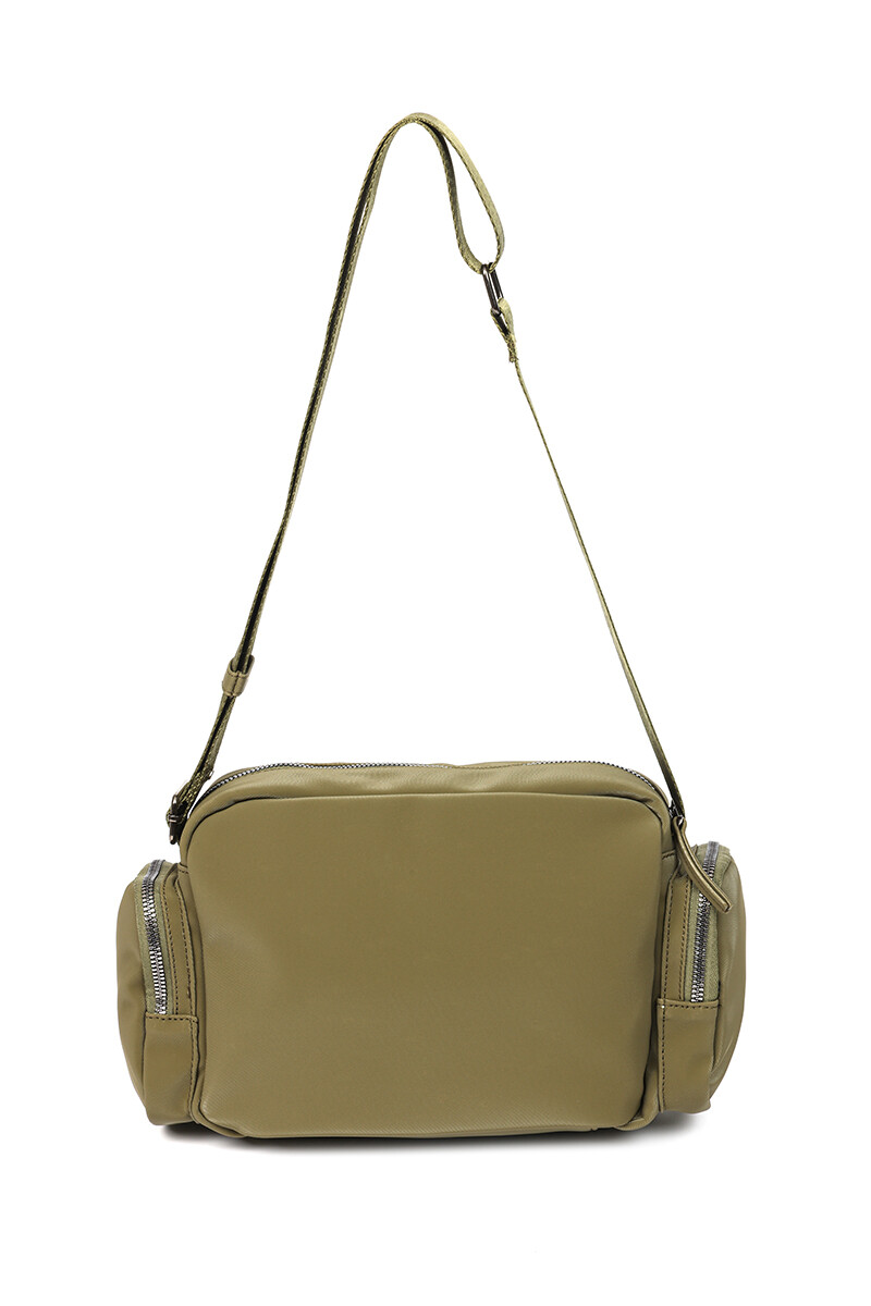 Bandolera Paz Verde Militar