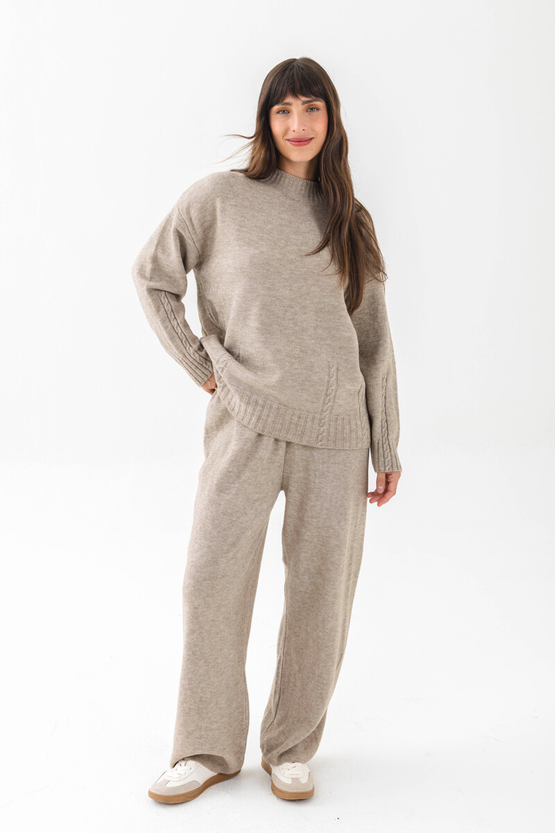 Conjunto Cloe - Beige 