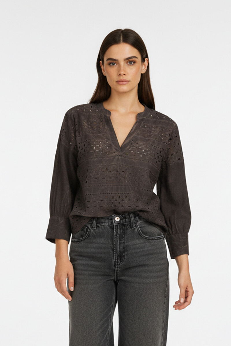 Blusa Xariela - Cafe 