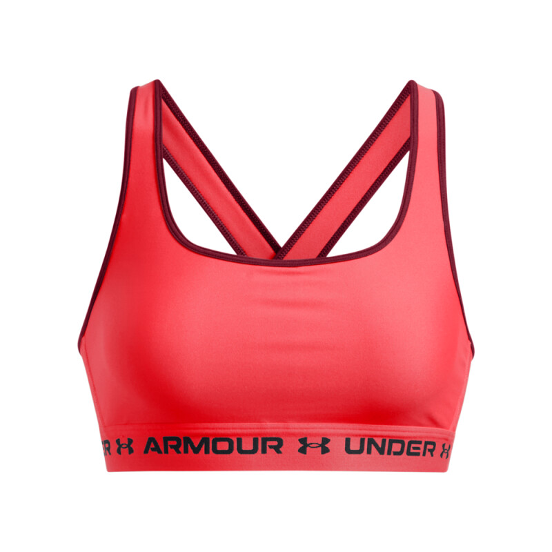 Crossback Mid Bra-RED RED-713