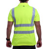 Remera Hombre Polo Reflectiva Diadora Amarillo Fluo