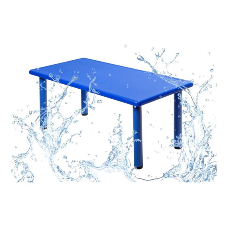 Mesa Infantil 120x60 Polipropileno Azul