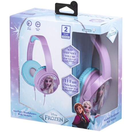 FROZEN AURICULAR HEADSET AUX CON STICKERS V01