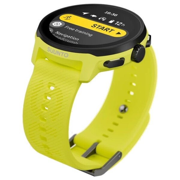 Reloj Smartwatch Suunto Run Silicona Naranja AMARILLO