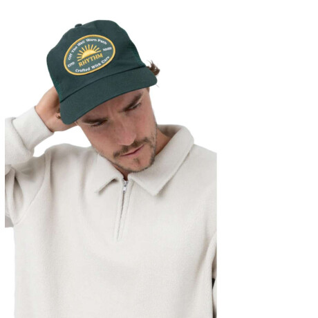 Gorro Rhythm Worn Path Trucker Cap Verde