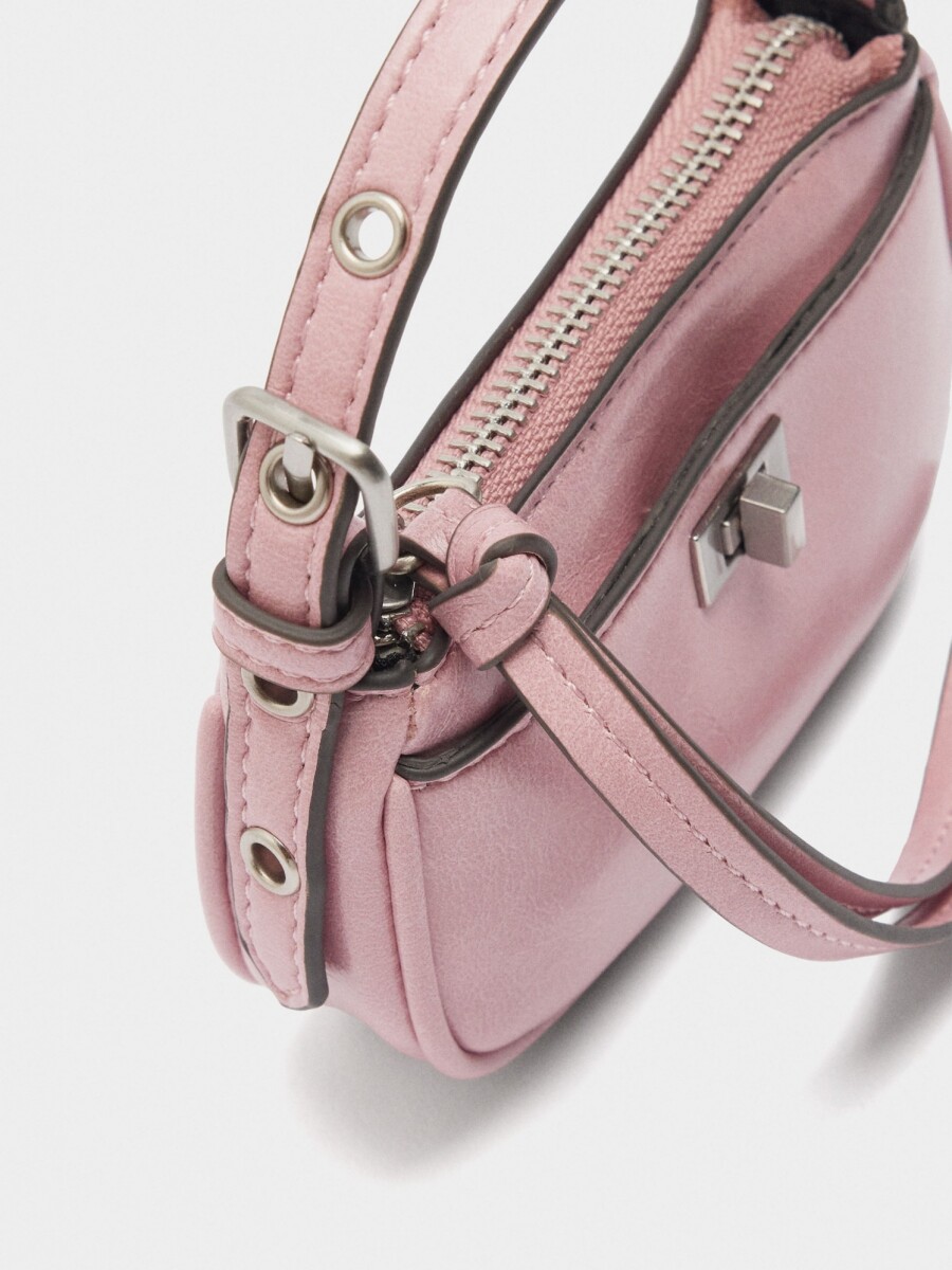 Charm Mini Bolso rosa