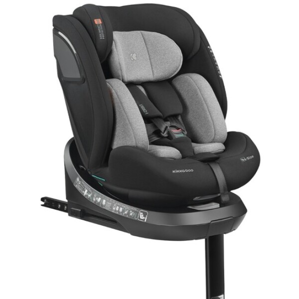 Butaca IORBIT KIKKABOO ISOFIX 360 0-36kg C LEG SUPPORT - grey Butaca IORBIT KIKKABOO ISOFIX 360 0-36kg C LEG SUPPORT - grey
