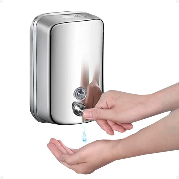 Dispensador Metálico Para Jabón Liquido 500ml Dispensador Metálico Para Jabón Liquido 500ml