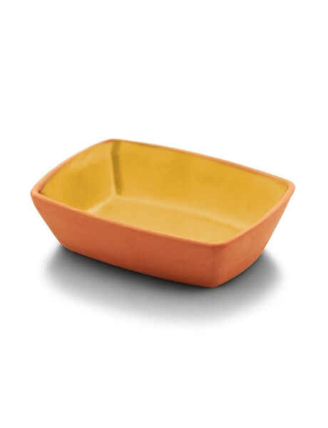 BOWL RECT. TERRACOTA 13x9x4CM 170ML INTERIOR COLOR BOWL RECT. TERRACOTA 13x9x4CM 170ML INTERIOR COLOR