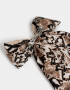 Hebillas Francesas Animal Print Hebilla Francesa Moño Snake - Marron Chocolate