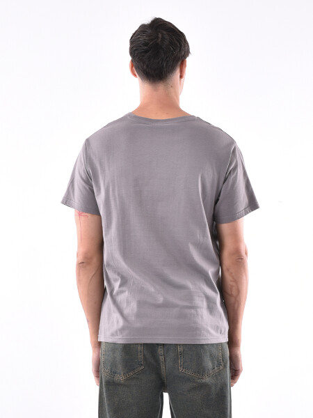 REMERA NAUPLIA GRIS OSCURO