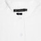 Camisa m/l efecto lino blanco