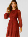 Vestido Granto Bordeaux