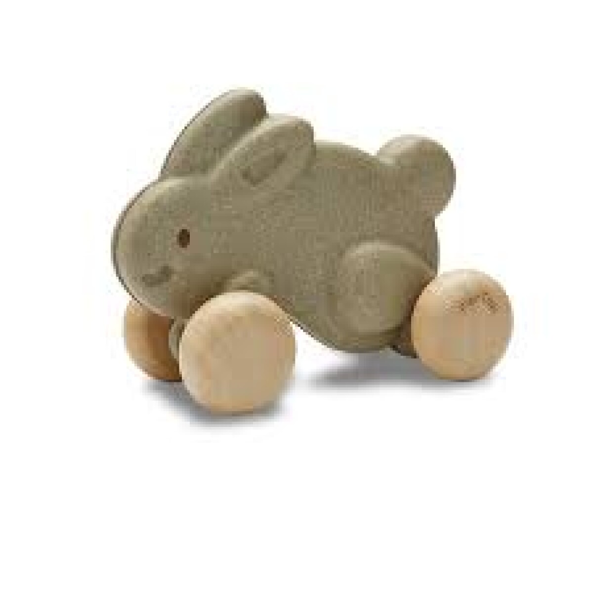PUSH ALONG BUNNY -GREY 