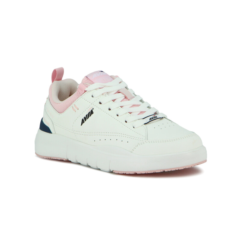 Avia Zapatilla Mujer Casual Achernar - White/pink Blanco-rosado